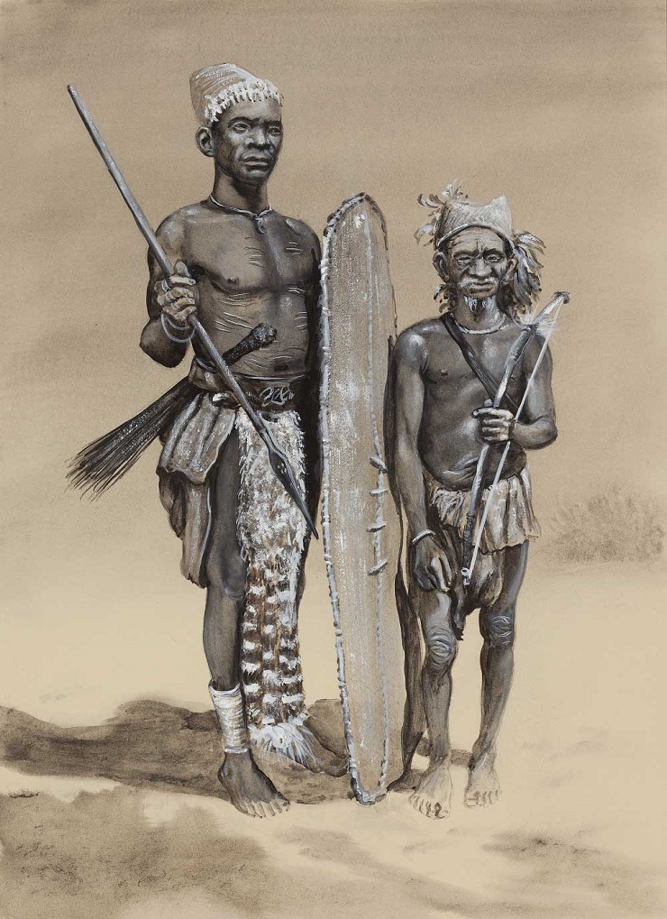 Economic relations between black farmers and the Pygmy hunter-gatherers were based on the subordinate relationship of the latter to the former. 